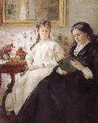 Berthe Morisot Artist-s monther and his sister Germany oil painting artist